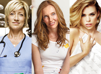 Nurse Jackie, Edie Falco, United States of Tara, Toni Collette, Secret Diaries of a call girl, Billie Piper Nurse Jackie, Edie Falco, United States of Tara, Toni Collette, Secret Diaries of a call girl, Billie Piper